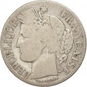 France, Crs, 2 Francs, 1870, Bordeaux, VG(8-10), Silver, KM:816.2, Gadoury529