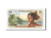 French Antilles, 10 Francs type 1964