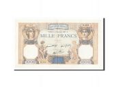 FRANCE, 1000 Francs, 1937, KM:90b, 1937-11-04, AU(50-53), M.3046, Fayette:38.4