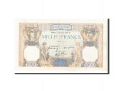FRANCE, 1000 Francs, 1940, KM:90c, 1940-07-18, AU(55-58), C.10461, Fayette:38.50