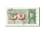 Switzerland, 50 Franken, 1965, 1965-12-23, KM:48f, AU(55-58)