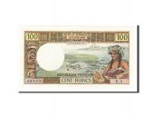 Tahiti, 100 Francs, 1969-1971, KM:24b, Undated (1973), SPL