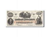 Confederate States of America, 100 Dollars, 1862, KM:45, 1862-08-26, SUP+