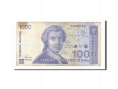 Croatia, 1000 Dinara, 1991, 1991-10-08, KM:22a, VF(30-35)