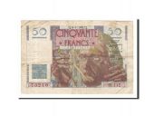 France, 50 Francs, 1948, KM:127b, 1948-04-08, VF(30-35), Fayette:20.10