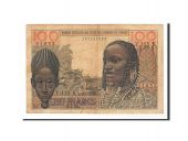 West African States, 100 Francs, 1961, KM:701Ka, 1961-03-20, VF(30-35)