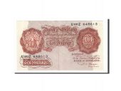 Great Britain, 10 Shillings, 1948, KM:368b, Undated (1949-1955), AU(55-58)