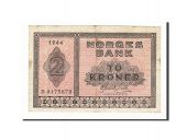 Norvge, 2 Kroner, 1940, KM:16a1, 1944, TB+