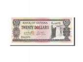 Guyana, 20 Dollars, 1996, KM:30b, Undated, UNC(65-70)
