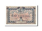 France, Rennes et Saint-Malo, 50 Centimes, 1915, TB, Pirot:105-6