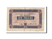 France, Nancy, 1 Franc, 1920, VF(30-35), Pirot:87-39