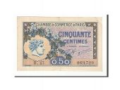 France, Paris, 50 Centimes, 1920, AU(50-53), Pirot:97-31