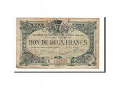 France, Lorient, 2 Francs, 1915, TB, Pirot:75-28