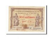 France, Dijon, 50 Centimes, 1917, TTB, Pirot:53-10