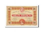 France, Nancy, 2 Francs, 1918, VF(30-35), Pirot:87-25