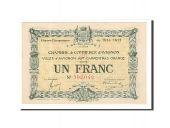 France, Avignon, 1 Franc, 1915, SUP+, Pirot:18-17