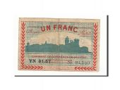 France, Bziers, 1 Franc, 1920, TTB, Pirot:27-30