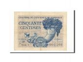 France, Bordeaux, 50 Centimes, 1921, AU(55-58), Pirot:30-28
