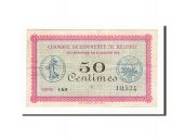 France, Belfort, 50 Centimes, 1916, AU(50-53), Pirot:23-17
