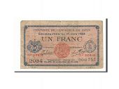 France, Lyon, 1 Franc, 1922, VF(20-25), Pirot:77-27