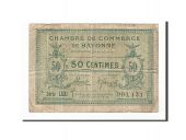 France, Bayonne, 50 Centimes, 1921, VF(20-25), Pirot:21-69