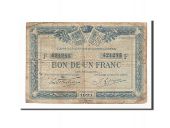 France, Quimper et Brest, 1 Franc, 1921, VF(20-25), Pirot:104-20