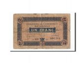 France, Nancy, 1 Franc, 1916, VF(20-25), Pirot:87-8