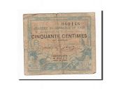 France, Lyon, 50 Centimes, 1920, B+, Pirot:77-20
