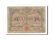 France, Besanon, 1 Franc, 1922, TB, Pirot:25-27