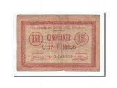 France, Amiens, 50 Centimes, 1915, TB, Pirot:7-40