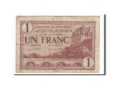 France, Chateauroux, 1 Franc, 1922, TB+, Pirot:46-30