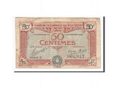 France, Niort, 50 Centimes, 1920, TTB, Pirot:93-10