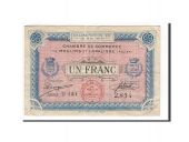 France, Moulins et Lapalisse, 1 Franc, 1916, TTB+, Pirot:86-4