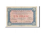 France, Auxerre, 1 Franc, 1917, AU(55-58), Pirot:17-17