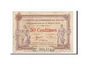 France, Dijon, 50 Centimes, 1916, EF(40-45), Pirot:53-7