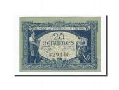 France, Saint-Etienne, 25 Centimes, 1921, SPL, Pirot:114-5