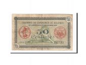 France, Belfort, 50 Centimes, 1918, TTB, Pirot:23-34