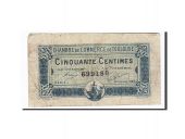 France, Toulouse, 50 Centimes, 1920, TB+, Pirot:122-39