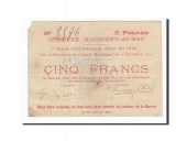 France, Aubigny-au-Bac, 5 Francs, 1914, EF(40-45), Pirot:59-151