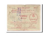 France, Livin, 5 Francs, 1915, TB+, Pirot:62-815