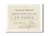 France, Vertus, 1 Franc, 1915, SPL, Pirot:51-52