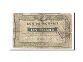 France, Roubaix et Tourcoing, 1 Franc, 1914, VG(8-10), Pirot:59-2058