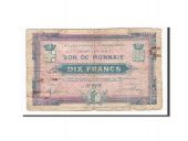 France, Croix et Wasquehal, 10 Francs, 1914, B+, Pirot:59-614