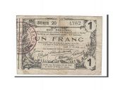 France, Laon, 1 Franc, 1916, TB, Pirot:02-1309