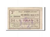 France, Hnin-Litard, 2 Francs, 1914, TTB, Pirot:62-718