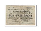 France, Charleville-Mzires, 1 Franc, 1916, TB+, Pirot:08-89