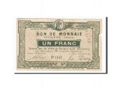 France, Roubaix et Tourcoing, 1 Franc, 1914, EF(40-45), Pirot:59-2058