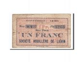 France, Livin, 1 Franc, 1914, TB, Pirot:62-822