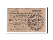 France, Charleville-Mzires, 25 Centimes, 1916, VF(30-35), Pirot:08-87