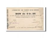 France, Crcy-sur-Serre, 25 Centimes, 1915, EF(40-45), Pirot:02-531